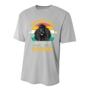 Poodle Dad Like A Regular Dad But Cooler Men Outfit Performance Sprint T-Shirt