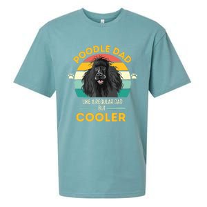 Poodle Dad Like A Regular Dad But Cooler Men Outfit Sueded Cloud Jersey T-Shirt