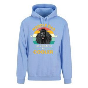 Poodle Dad Like A Regular Dad But Cooler Men Outfit Unisex Surf Hoodie