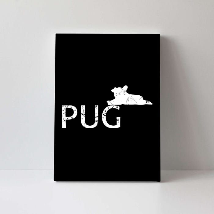 Pug Dog Lover Canvas