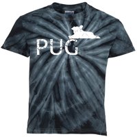 Pug Dog Lover Kids Tie-Dye T-Shirt