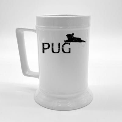 Pug Dog Lover Beer Stein