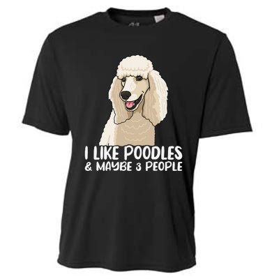 Poodle Dog Lover Poodle Art Tee Poodle Owner Cooling Performance Crew T-Shirt