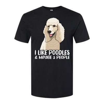 Poodle Dog Lover Poodle Art Tee Poodle Owner Softstyle CVC T-Shirt