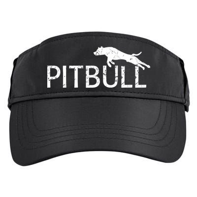 Pitbull Dog Logo Adult Drive Performance Visor