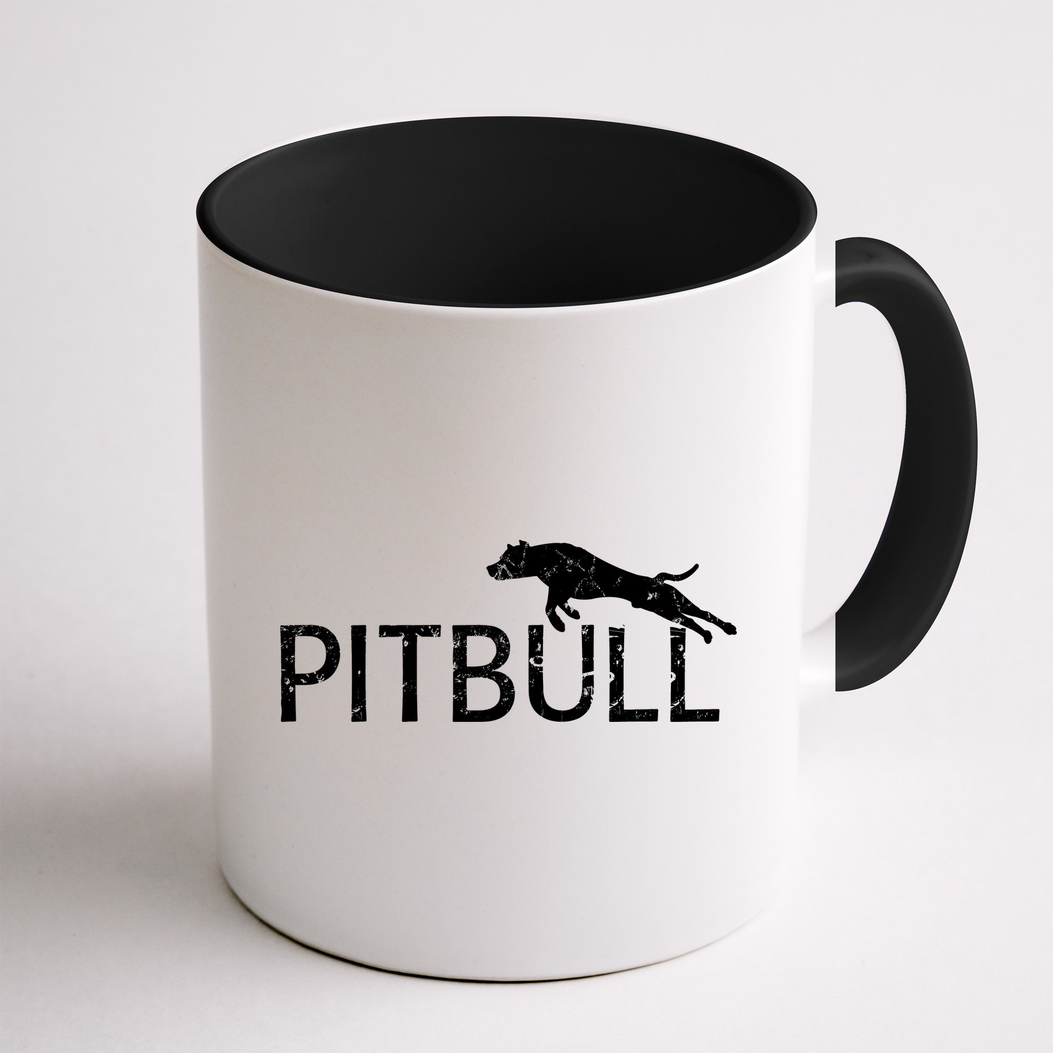 Pitbull Dog Logo Mug