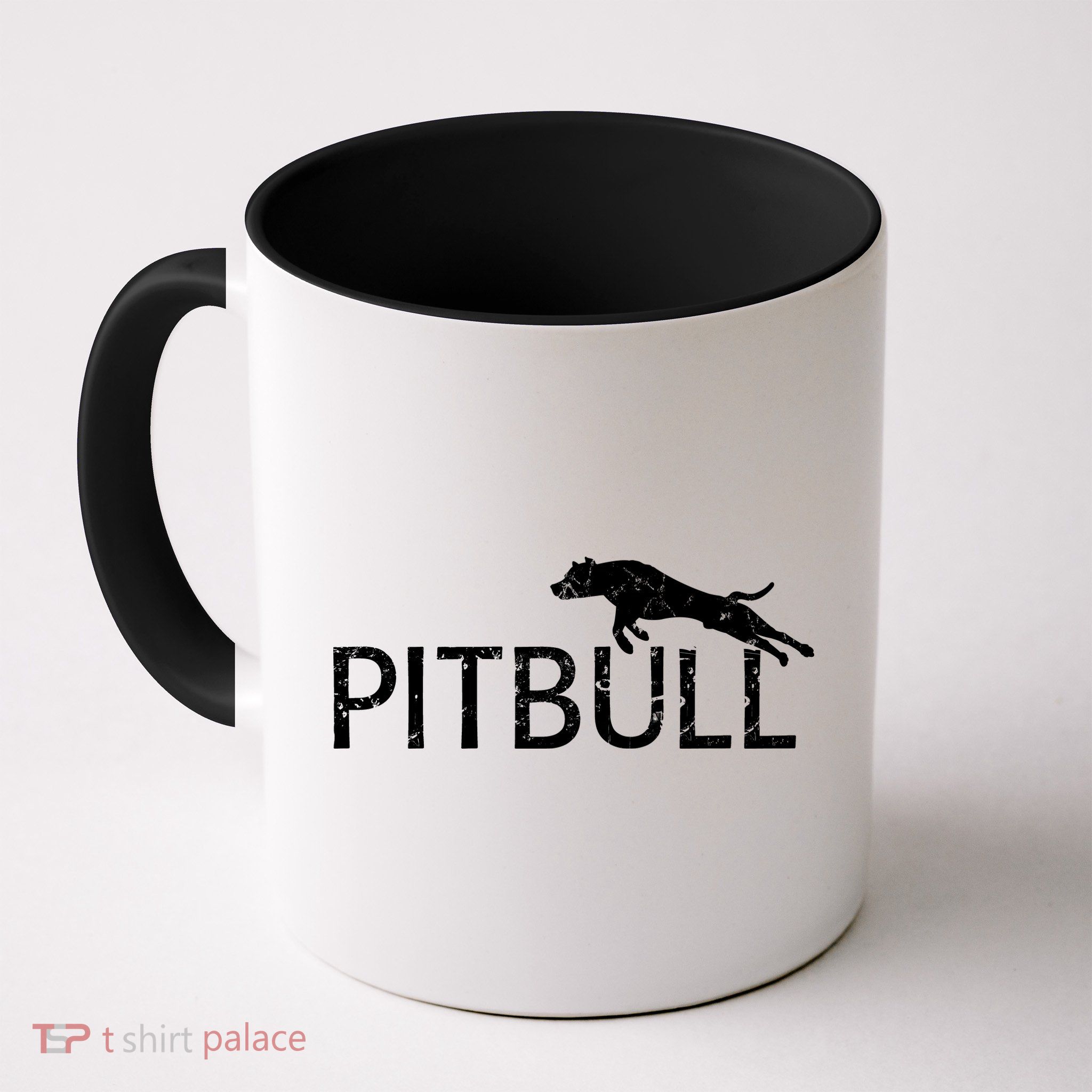 Pitbull Dog Logo Mug