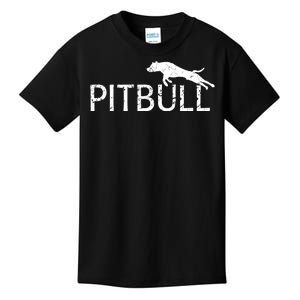 Pitbull Dog Logo Kids T-Shirt