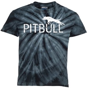 Pitbull Dog Logo Kids Tie-Dye T-Shirt