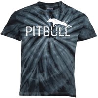 Pitbull Dog Logo Kids Tie-Dye T-Shirt