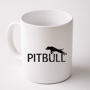 Pitbull Dog Logo Coffee Mug