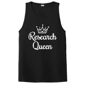 Ph D Life Doctoral Researchers Gift Research Queen Cute Gift PosiCharge Competitor Tank