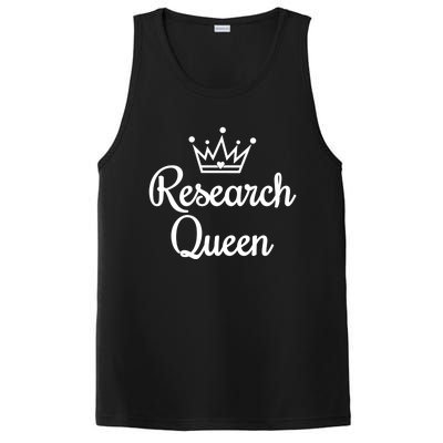 Ph D Life Doctoral Researchers Gift Research Queen Cute Gift PosiCharge Competitor Tank