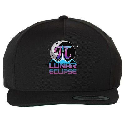 Pi Day Lunar Eclipse 3.14 Wool Snapback Cap