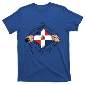 Proud Dominican Love Dominican Republic Flag Country Nation Great Gift T-Shirt