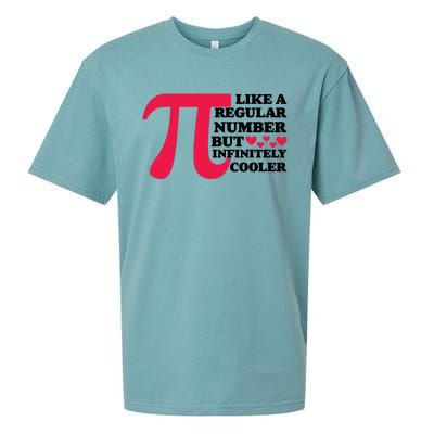 Pi Day Like A Regular Number But Infinitely Cooler Funny Sueded Cloud Jersey T-Shirt