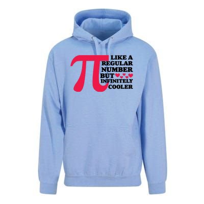 Pi Day Like A Regular Number But Infinitely Cooler Funny Unisex Surf Hoodie