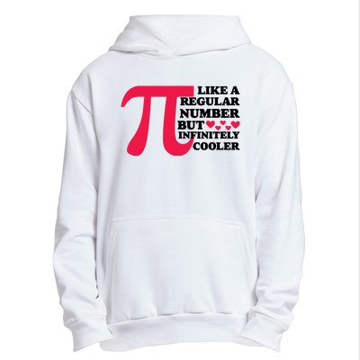 Pi Day Like A Regular Number But Infinitely Cooler Funny Urban Pullover Hoodie