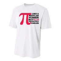 Pi Day Like A Regular Number But Infinitely Cooler Funny Performance Sprint T-Shirt