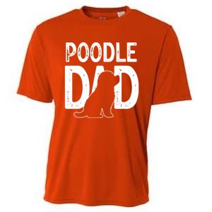 Poodle Dog Lover Funny Cute Puppy Dad Father Cute Gift Cooling Performance Crew T-Shirt