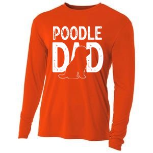 Poodle Dog Lover Funny Cute Puppy Dad Father Cute Gift Cooling Performance Long Sleeve Crew