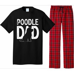 Poodle Dog Lover Funny Cute Puppy Dad Father Cute Gift Pajama Set