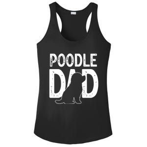 Poodle Dog Lover Funny Cute Puppy Dad Father Cute Gift Ladies PosiCharge Competitor Racerback Tank