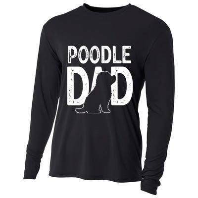 Poodle Dog Lover Funny Cute Puppy Dad Father Cute Gift Cooling Performance Long Sleeve Crew