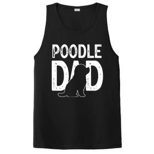 Poodle Dog Lover Funny Cute Puppy Dad Father Cute Gift PosiCharge Competitor Tank