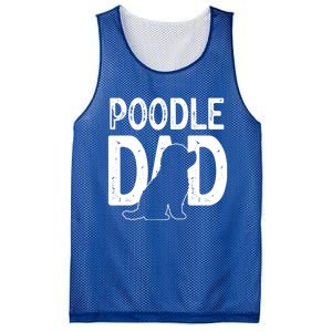 Poodle Dog Lover Funny Cute Puppy Dad Father Cute Gift Mesh Reversible Basketball Jersey Tank