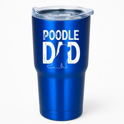 Poodle Dog Lover Funny Cute Puppy Dad Father Cute Gift Tumbler