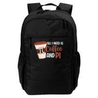 Pi Day Live All I Need Is Coffee And Pi Math 14 March Nerd Daily Commute Backpack