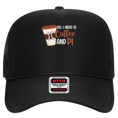Pi Day Live All I Need Is Coffee And Pi Math 14 March Nerd Trucker Hat