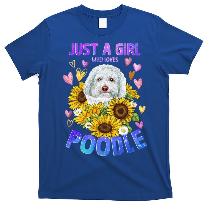 Poodle Dog Lover Funny Cute Puppy Cool Gift T-Shirt