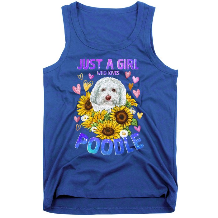 Poodle Dog Lover Funny Cute Puppy Cool Gift Tank Top