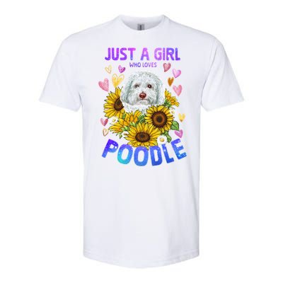 Poodle Dog Lover Funny Cute Puppy Cool Gift Softstyle CVC T-Shirt