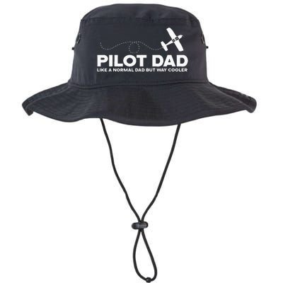 Pilot Dad Like Normal Dad But Cooler Airplane Pilot Dad Legacy Cool Fit Booney Bucket Hat