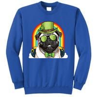 Pug Dog Leprechaun Funny St Patricks Day Cute Gift Sweatshirt