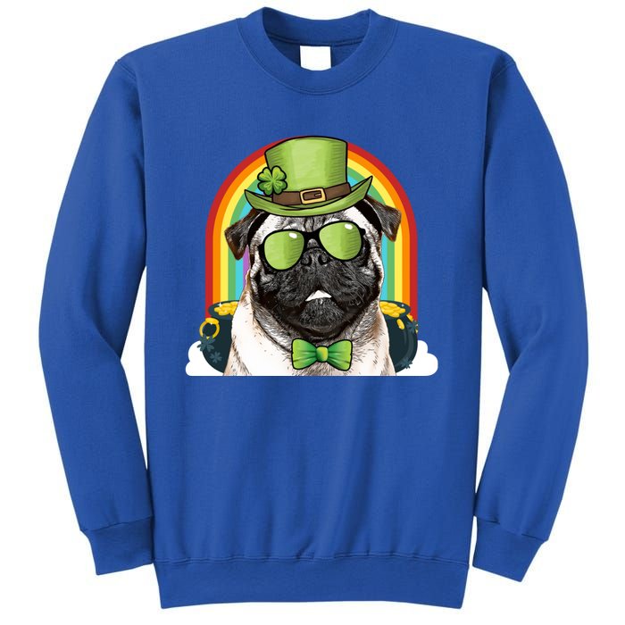 Pug Dog Leprechaun Funny St Patricks Day Cute Gift Sweatshirt