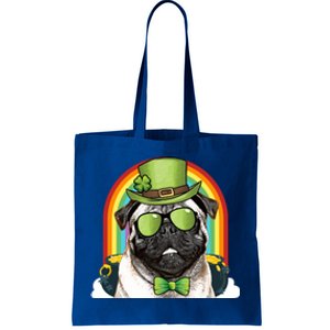 Pug Dog Leprechaun Funny St Patricks Day Cute Gift Tote Bag