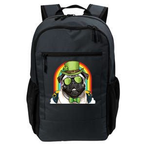 Pug Dog Leprechaun Funny St Patricks Day Cute Gift Daily Commute Backpack