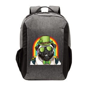 Pug Dog Leprechaun Funny St Patricks Day Cute Gift Vector Backpack