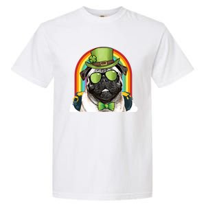 Pug Dog Leprechaun Funny St Patricks Day Cute Gift Garment-Dyed Heavyweight T-Shirt