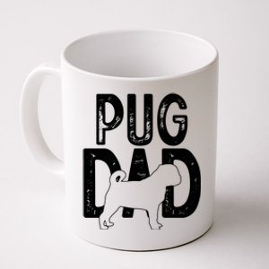 Pug Dog Lover Funny Cute Puppy Dad Father Funny Gift Coffee Mug