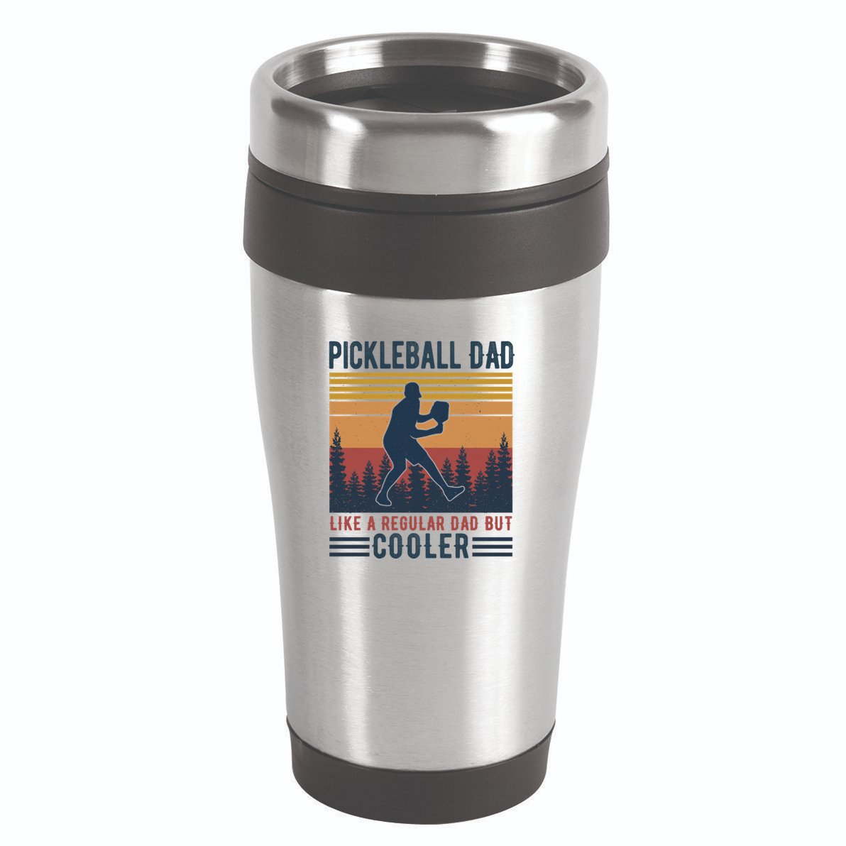 Pickleball Dad Like A Regular Dad 16oz Travel Tumbler
