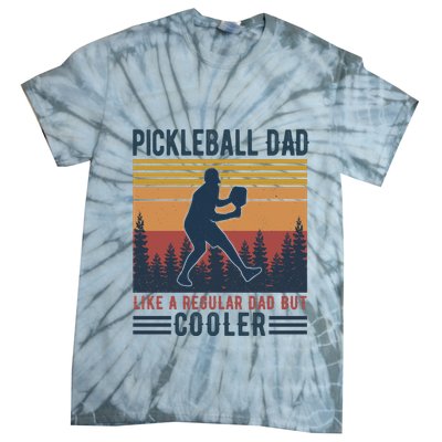 Pickleball Dad Like A Regular Dad Tie-Dye T-Shirt