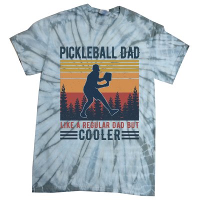 Pickleball Dad Like A Regular Dad Tie-Dye T-Shirt