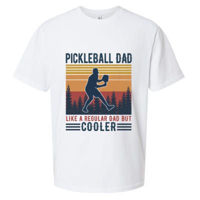 Pickleball Dad Like A Regular Dad Sueded Cloud Jersey T-Shirt
