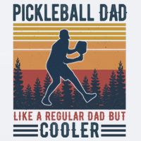 Pickleball Dad Like A Regular Dad Sueded Cloud Jersey T-Shirt