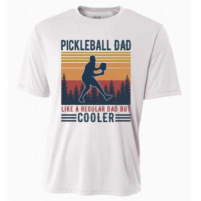 Pickleball Dad Like A Regular Dad Cooling Performance Crew T-Shirt